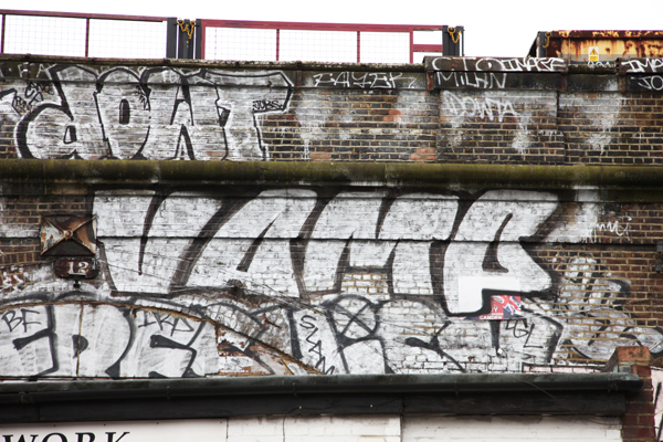 Vamp graffiti Camden