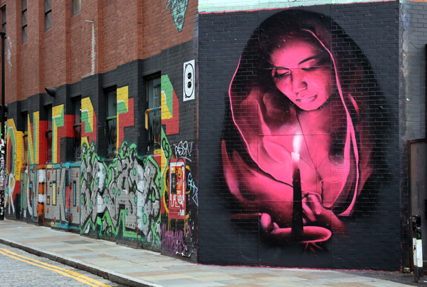 David Speed street art in Shoreditch