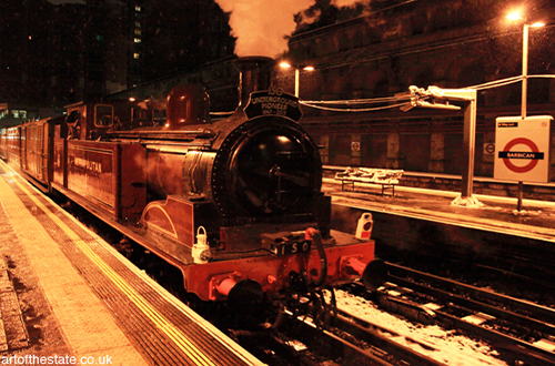 London Underground 150th Anniversary Steam Special