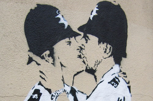 Banksy No Ball Games