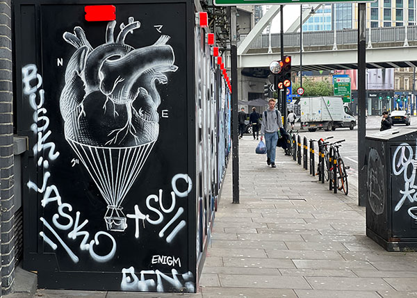 Enigm street art