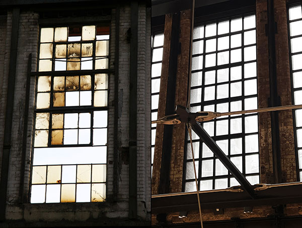 Battersea Power Station window refurbishment