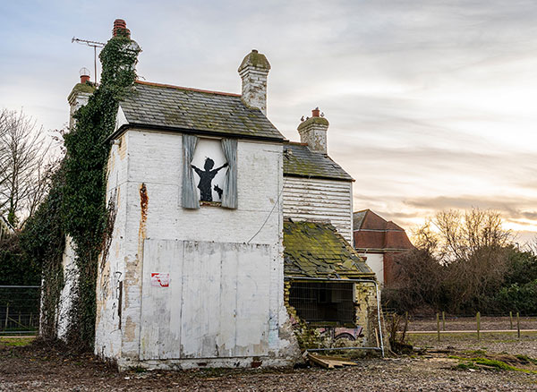 Banksy Morning is broken