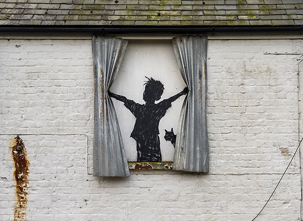 Banksy Morning Is Broken