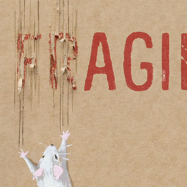 Banksy - Legacy of War Foundation screen print detail