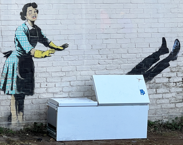 Banksy Margate Replacement Freezer