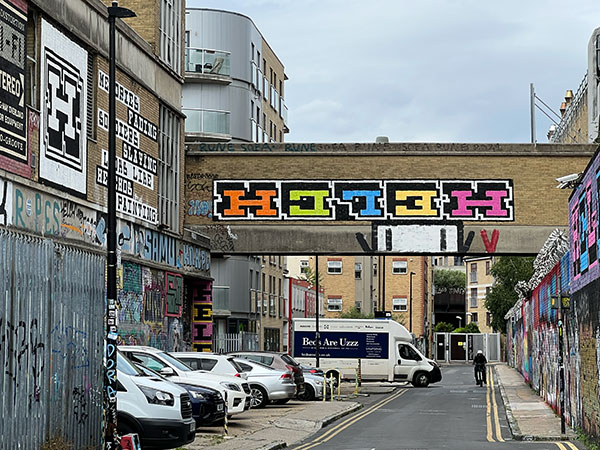 Multiple Helches in Shoreditch
