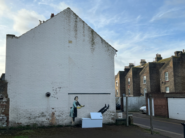 Banksy Margate location