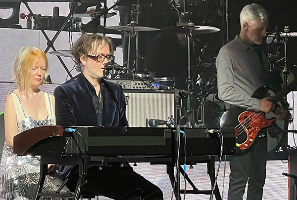 Candida Doyle and Jarvis Cocker