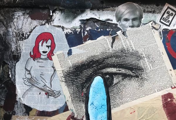 C3 paste up street art