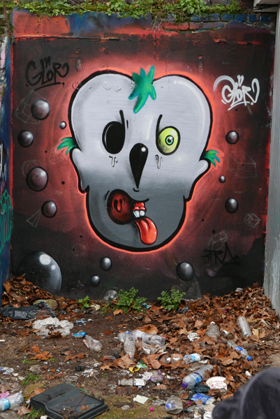 Glor street art, Brick Lane
