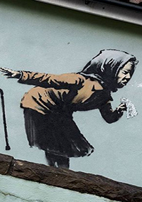 Banksy Bristol Aachoo