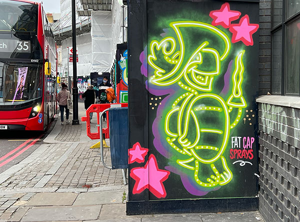 Fat Cap Sprays in Shoreditch
