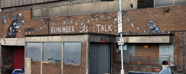 Hayley Welsh 'Remember to Talk' in Croydon
