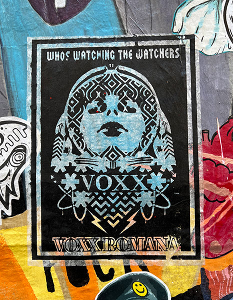 Voxx Romana 'Who's Watching The Watchers'