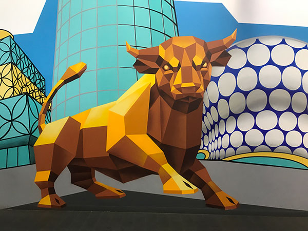Annatomix - Birmingham bull mural