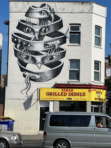 Phlegm in South East London