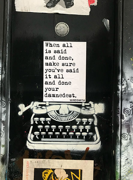Wrdsmth - When All Is Said and Done