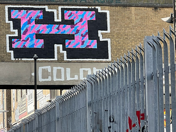 Helch H graffiti