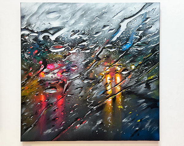 Work by Dan Kitchener work from GHOST LINES at Brick Lane Gallery
