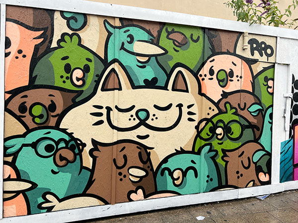 Roo panel in Kingston, South West London (2023)