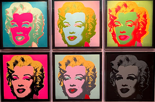 Andy Warhol at the Halcyon Gallery