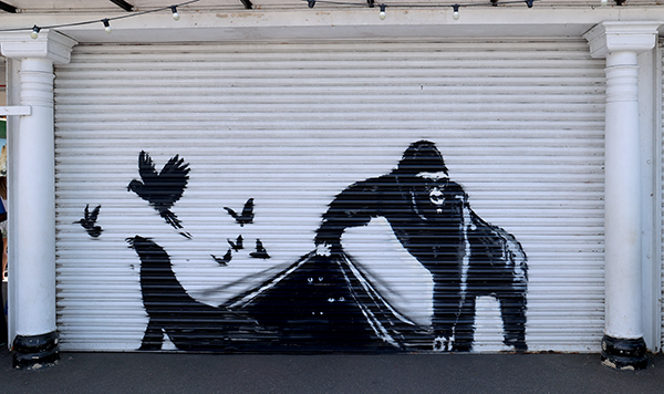 Banksy at London zoo
