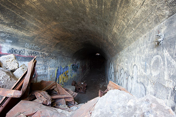 Feltham hump tunnel