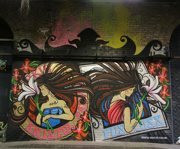 Inkie work at Cans Festival 2