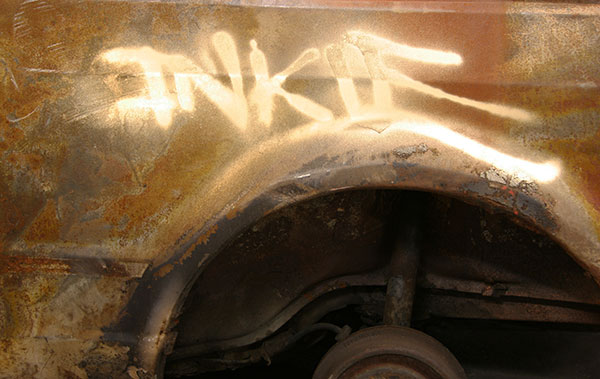 Inkie graffiti tag