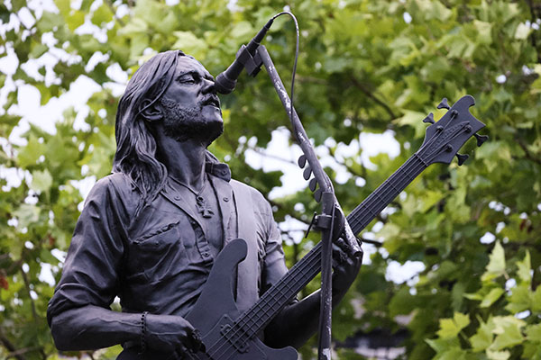 Lemmy's statue