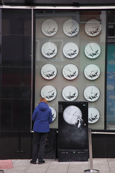 Banksy Gross Domestic Product store