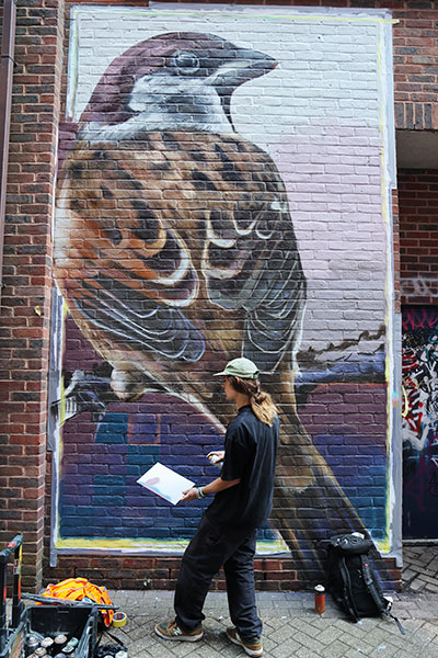Aspire street art in Kingston