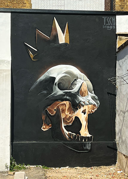 Tech Moon 'Kings of Kingston' as part of the Kingston Street Art Festival
