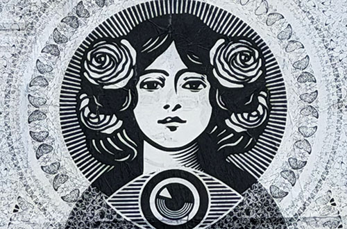 Obey paste up