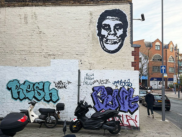 Obey paste ups in Kingston upon Thames