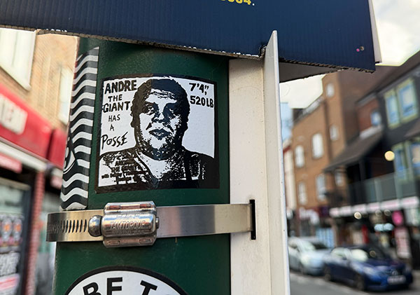 Andre The Giant sticker
