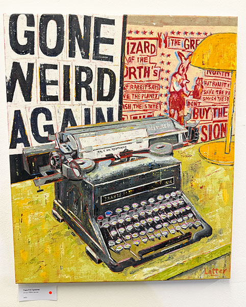 Praxis N16 Typewriter by Colin Latter