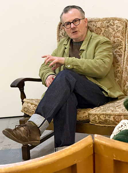 Colin Latter in conversation at Typer-Graphik