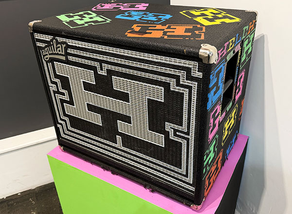 Aguilar amp used by Pulp, customised by Helch