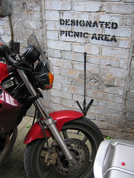 Banksy Designated Picnic Area