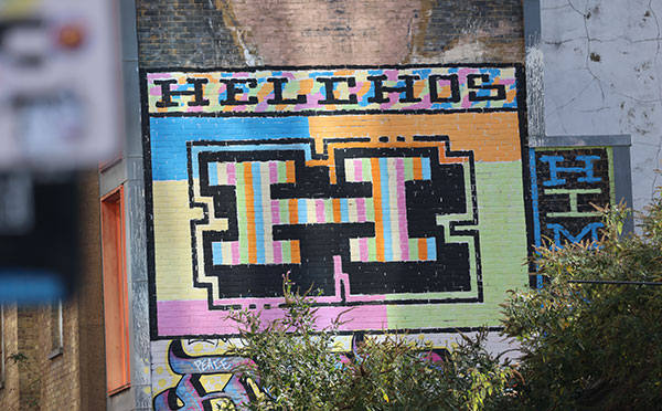 H for Helchos in Sclater Street