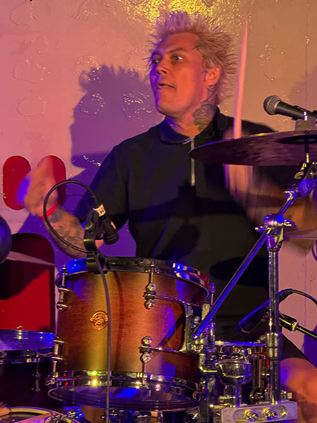 Jamie Olver drummer