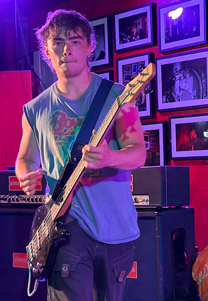 Quick Romance bassist Gabe Bonner