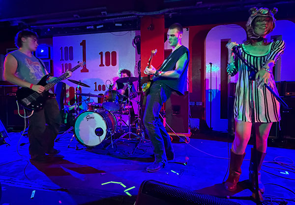 Quick Romance band at the 100 Club