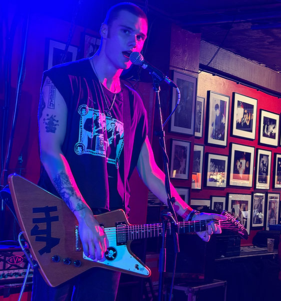 Quick Romance guitarist Hayden James