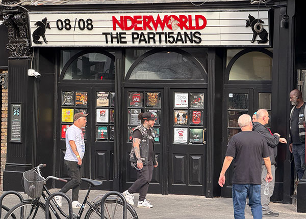 The Partisans at the Camden Underworld